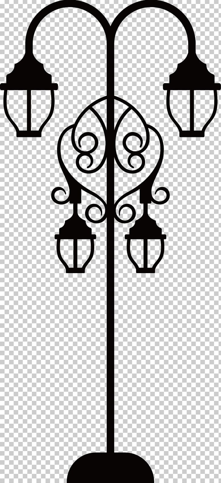 Black And White Street Light PNG, Clipart, Adobe Illustrator, Angle, Area, Billboard, Black Free PNG Download