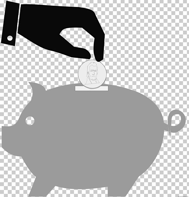 Piggy Bank Portable Network Graphics Money PNG, Clipart, Bank, Banknote, Black, Black And White, Cartoon Free PNG Download