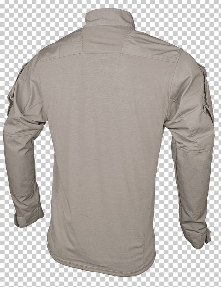 Sleeve Jacket Shirt Neck Beige PNG, Clipart, Beige, Clothing, Combat, Combat Shirt, Jacket Free PNG Download