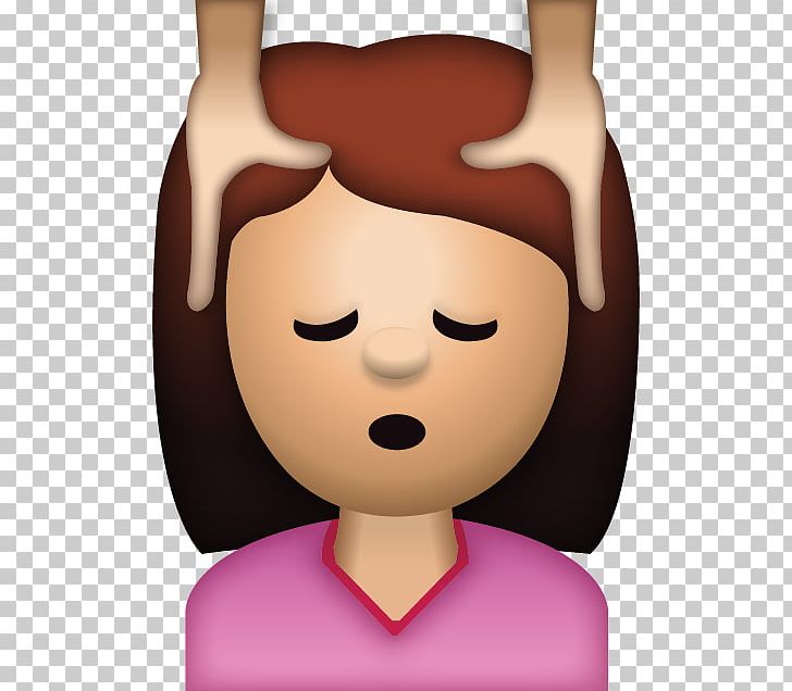The Emoji Movie Massage Sticker Emojipedia PNG, Clipart, Brown Hair, Cartoon, Cheek, Child, Computer Icons Free PNG Download