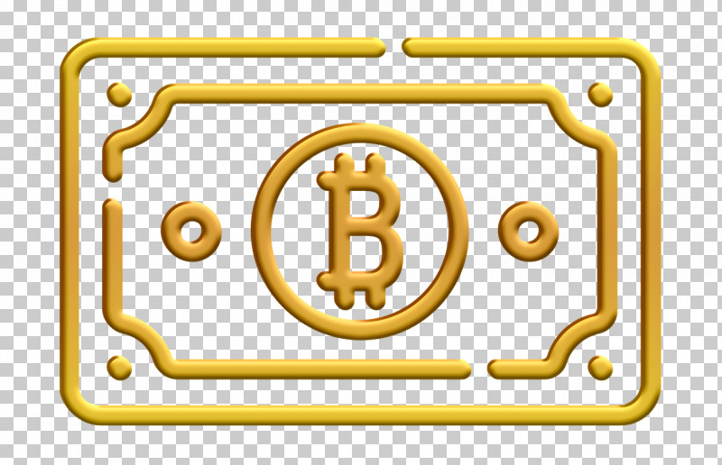 Bitcoin Icon Bill Icon PNG, Clipart, Bill Icon, Bitcoin Icon, Line, Rectangle, Sign Free PNG Download