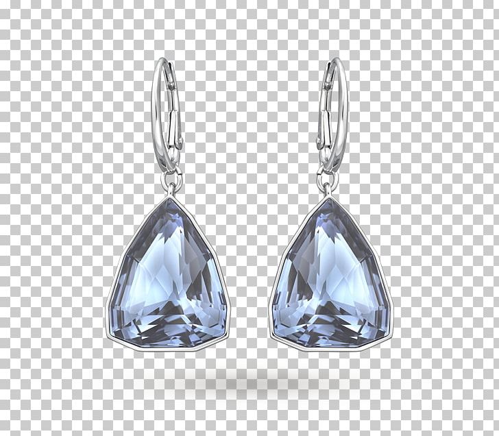 Earring Crystal Swarovski AG Jewellery Charms & Pendants PNG, Clipart, Bijou, Bitxi, Blue, Blue Crystal, Body Jewellery Free PNG Download