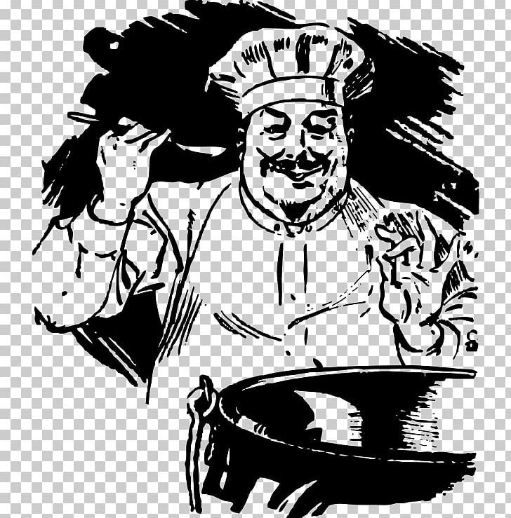 Meatball Chef's Uniform Cooking PNG, Clipart, Art, Artwork, Black And White, Cartoon, Chef Free PNG Download