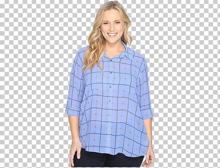 Blouse Michael Kors Button Sleeve Outerwear PNG, Clipart, Blouse, Blue, Button, Button Down, Clothing Free PNG Download