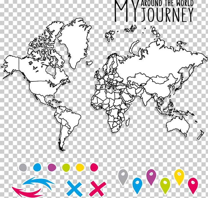 World Map Coloring Book Blank Map PNG, Clipart, Area, Border, Global, Happy Birthday Vector Images, Map Free PNG Download