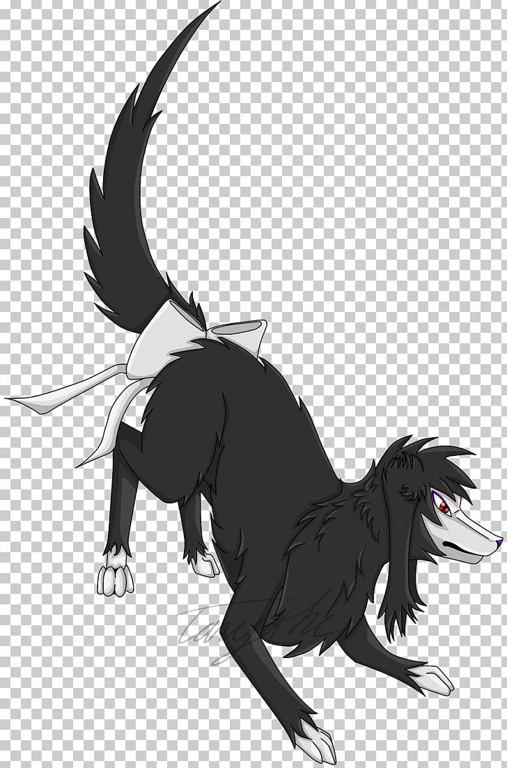 Canidae Demon Horse Dog Cartoon PNG, Clipart, Anime, Art, Black And White, Canidae, Carnivoran Free PNG Download