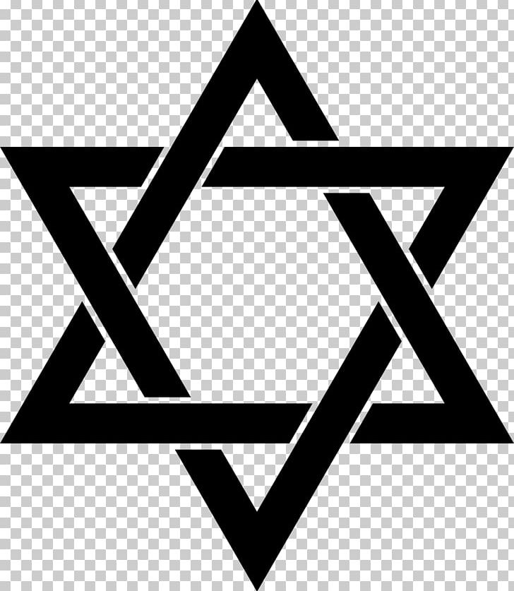 Star Of David Judaism PNG, Clipart, Angle, Area, Black, Black And White, Brand Free PNG Download