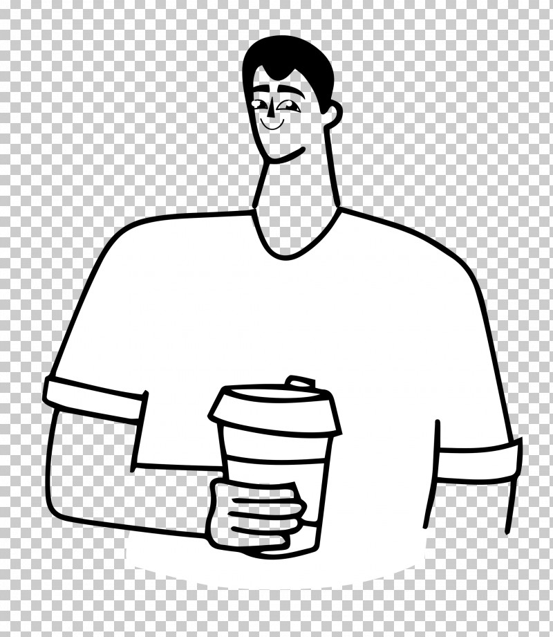 Holding Coffee PNG, Clipart, Face, Holding Coffee, Human, Human Body, Human Head Free PNG Download
