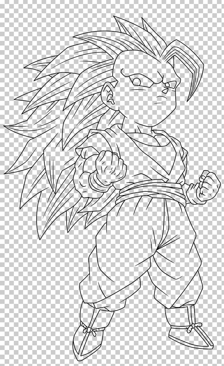 Line Art Goku Gotenks Gohan Vegeta Png Clipart Arm Black Black