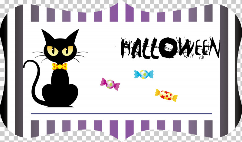 Happy Halloween Halloween PNG, Clipart, Biology, Black M, Cartoon, Cat, Halloween Free PNG Download