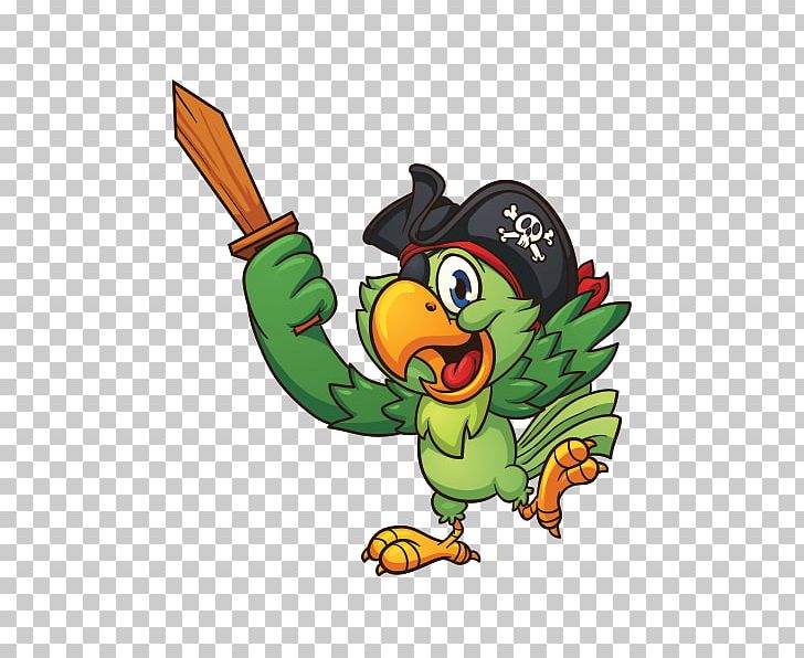 Piracy Pirate Parrot PNG, Clipart, Amphibian, Art, Beak, Bird, Cartoon Free PNG Download