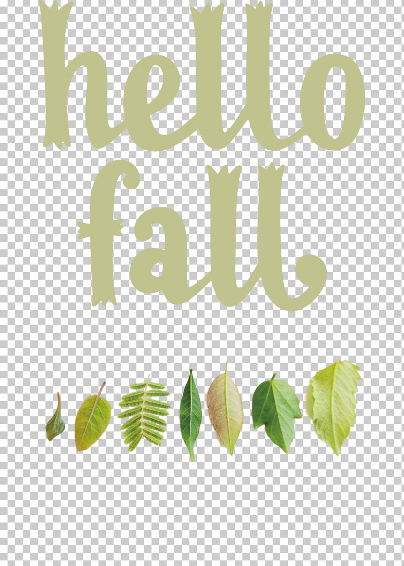 Hello Fall Fall Autumn PNG, Clipart, Autumn, Biology, Fall, Fruit, Green Free PNG Download