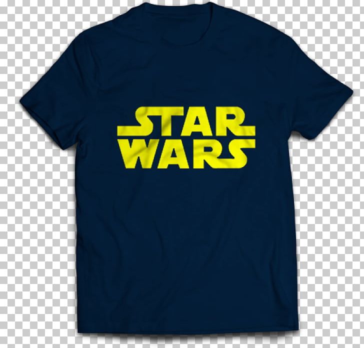T-shirt Star Wars Logo Sleeve Font PNG, Clipart, Active Shirt, Angle, Black, Blue, Brand Free PNG Download