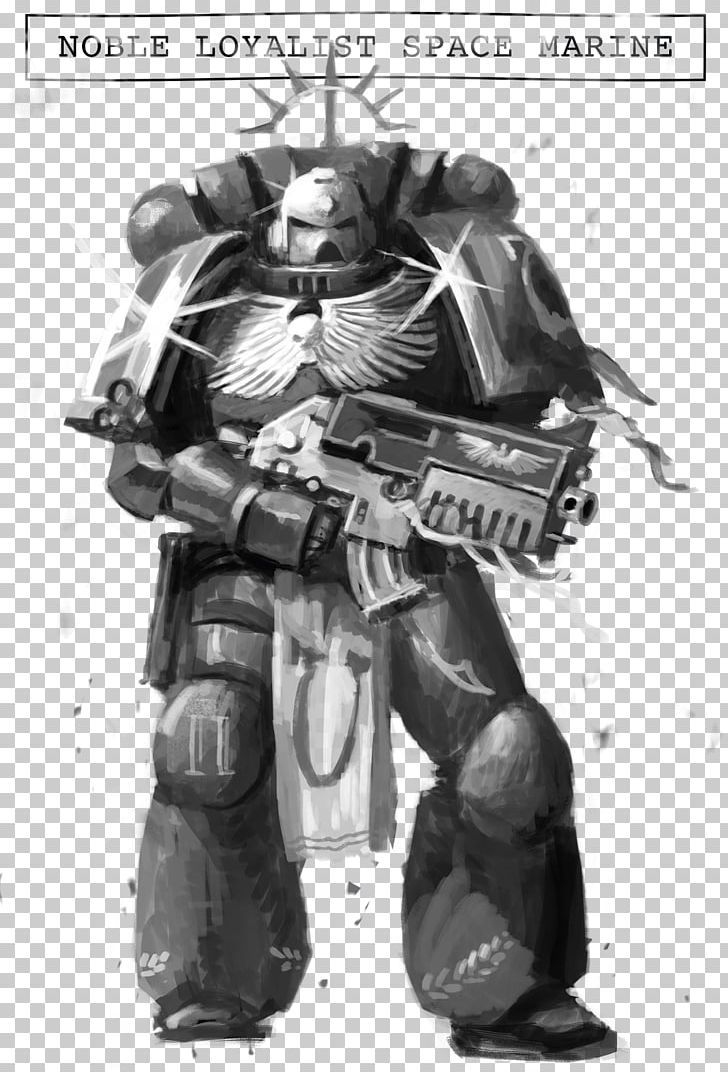 Warhammer 40 PNG, Clipart, Black And White, Chaos, Chaos Space Marines, Monochrome, Necrons Free PNG Download