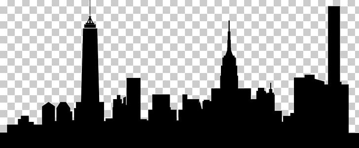 Queens Skyline Skyscraper Silhouette Photography PNG, Clipart, Art, Black And White, City, City Silhouette, Landmark Free PNG Download