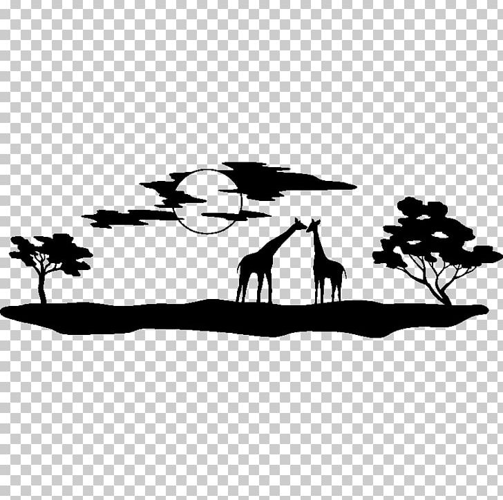 Africa Wall Decal Sticker PNG, Clipart, Africa, Art, Bird, Black, Black And White Free PNG Download