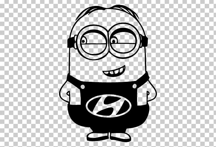 Bob The Minion Decal Silhouette Car Minions PNG, Clipart, Animals, Artwork, Black And White, Bob The Minion, Communication Free PNG Download