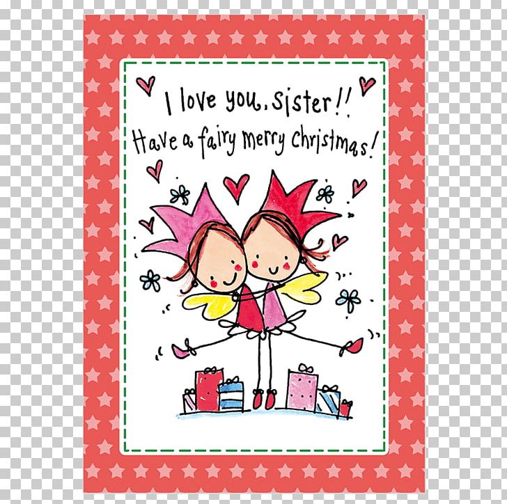 Love Sister Greeting & Note Cards PNG, Clipart, Area, Art, Cartoon, Fairy, Father Free PNG Download