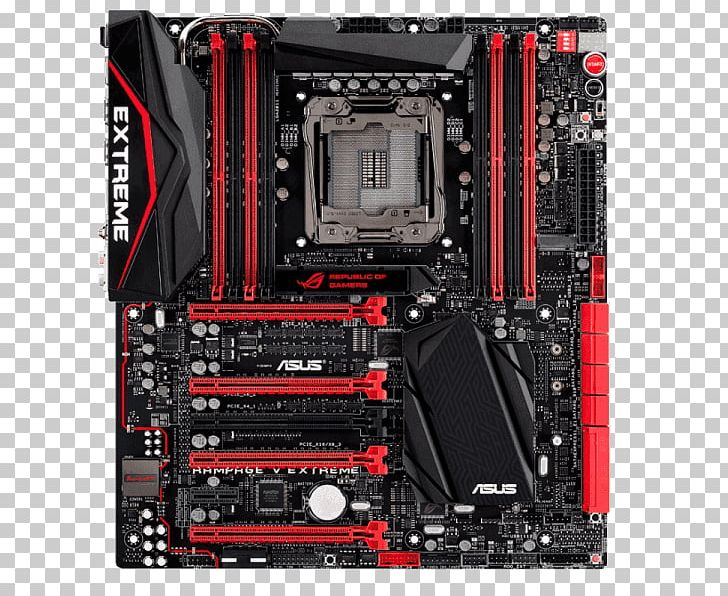 Motherboard ASUS Rampage V Extreme LGA 2011 Intel X99 PNG, Clipart, Asus Rampage V Extreme, Asus Rampage V Extremeu31, Asus Rog Strix Z270g Gaming, Atx, Central Processing Unit Free PNG Download