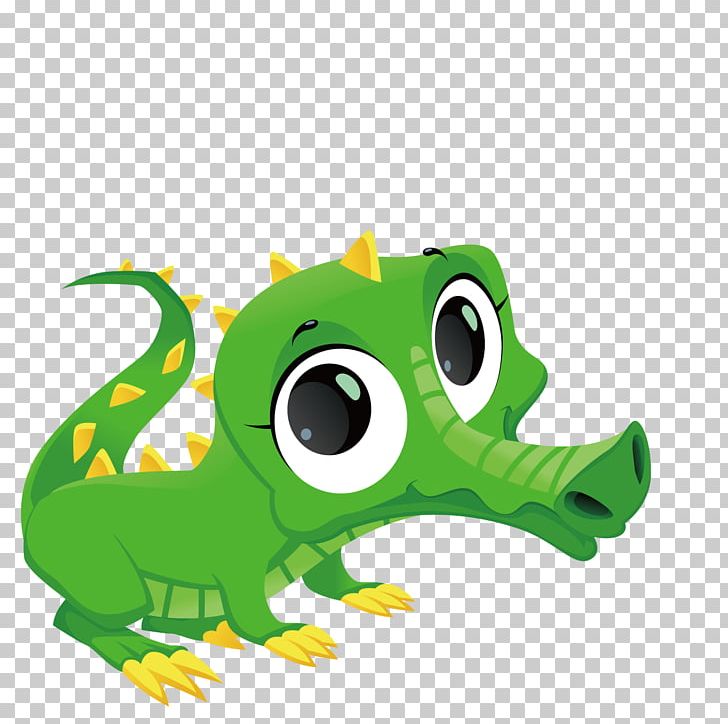 baby alligator cartoon