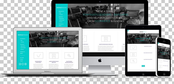 Responsive Web Design Web Development Mockup Handheld Devices PNG, Clipart, Brand, Electronics, Freelancer, Gadget, Handheld Devices Free PNG Download