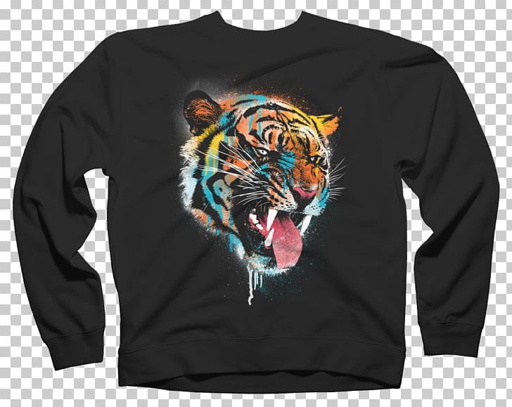 Tiger Paper Drawing T-shirt Painting PNG, Clipart, Animals, Art, Big Cats, Black, Brand Free PNG Download