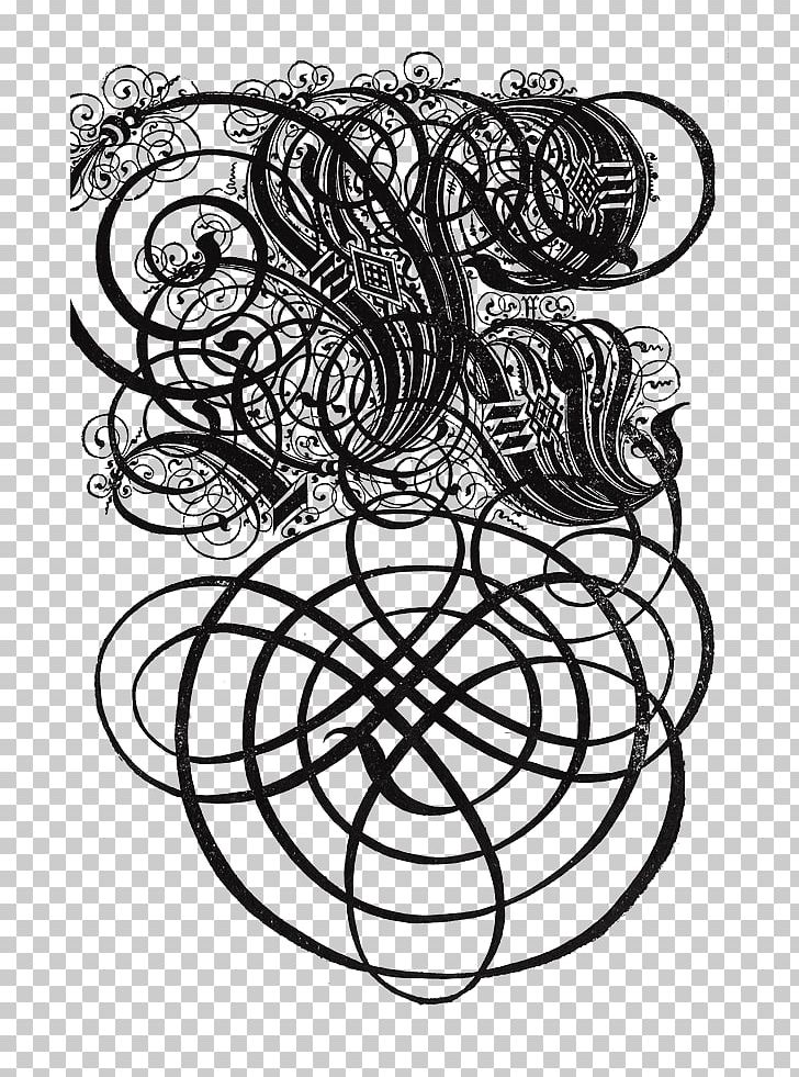 Calligraphy 17th Century Art Font Initial PNG, Clipart, Art, Black And White, Book, Calligraphy, Circle Free PNG Download