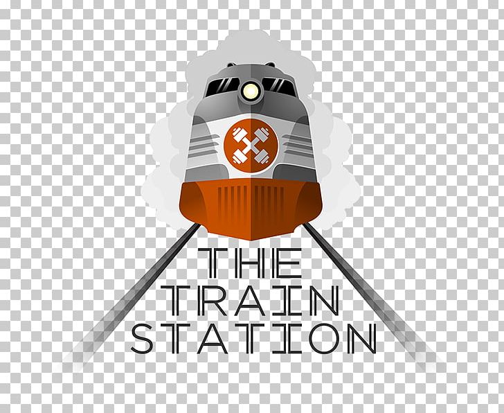 Rail Transport Train Station Logo Graphic Design PNG, Clipart, Brand, Flat Design, Graphic Design, Highspeed Rail, Locomotive Free PNG Download