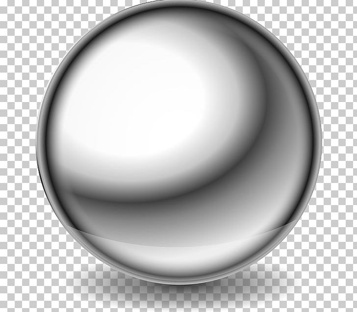 Steel Ball Metal PNG, Clipart, Ball, Black And White, Brushed Metal, Chrome Steel, Circle Free PNG Download