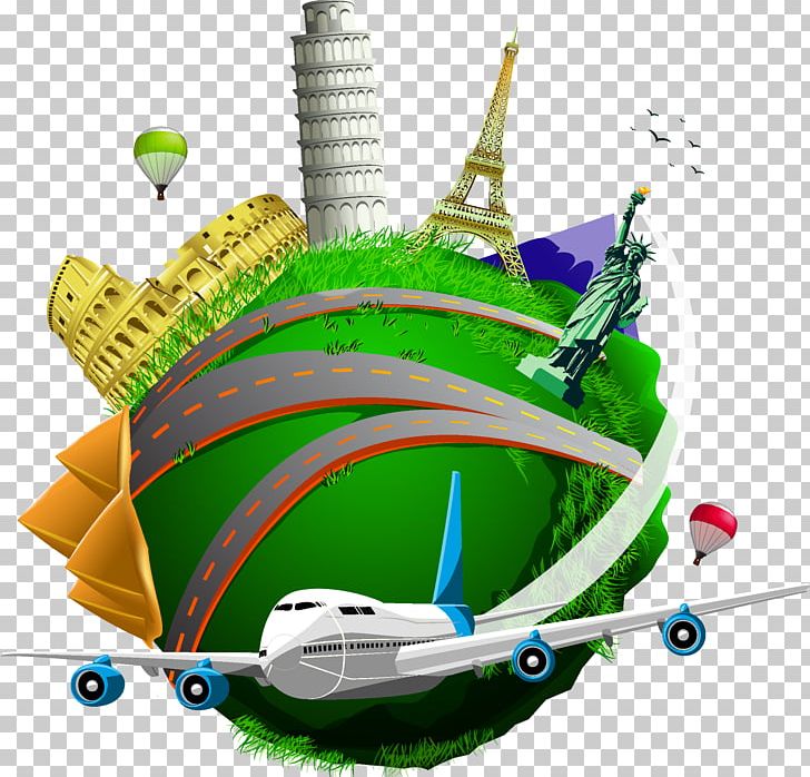 Travel Euclidean Illustration PNG, Clipart, Aircraft, Attractions, Drawing, Encapsulated Postscript, Global Free PNG Download