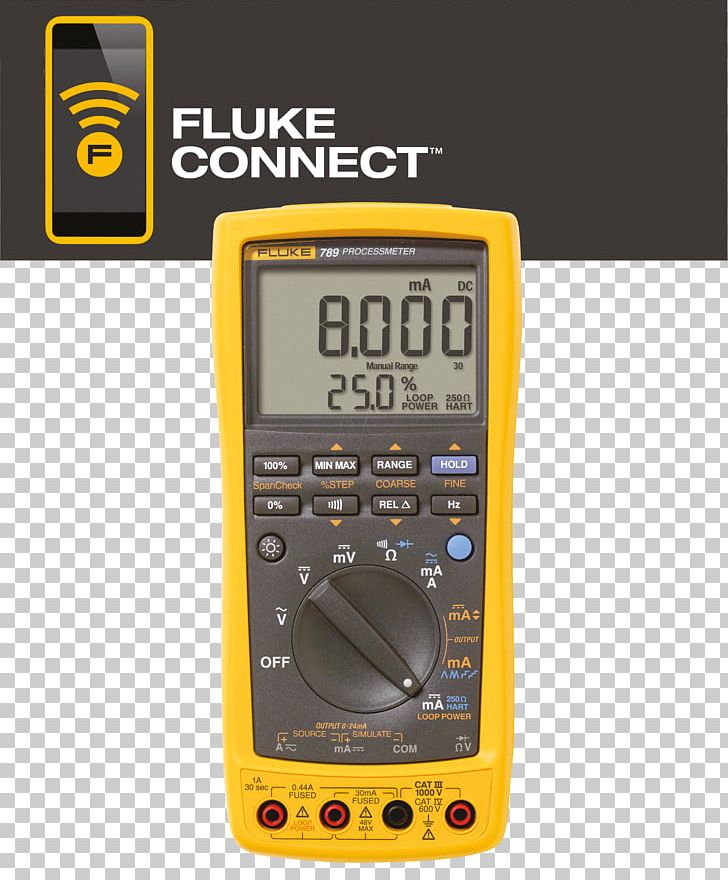 Fluke Corporation Multimeter Current Clamp True RMS Converter Calibration PNG, Clipart, Angle, Calibration, Current Clamp, Current Loop, Digital Multimeter Free PNG Download