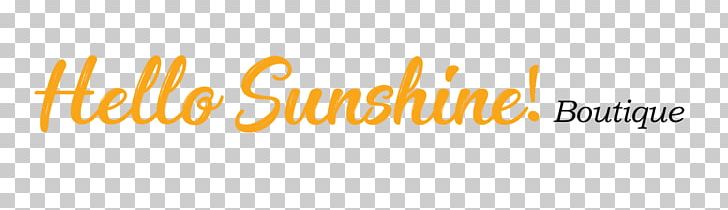 Logo Brand Product Design Font PNG, Clipart, Brand, Hello Sunshine, Line, Logo, Text Free PNG Download