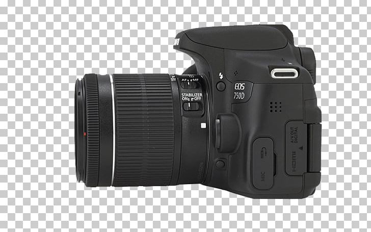 Canon EOS 750D Canon EOS 1200D Canon EOS 77D Canon EF-S 18–55mm Lens PNG, Clipart,  Free PNG Download