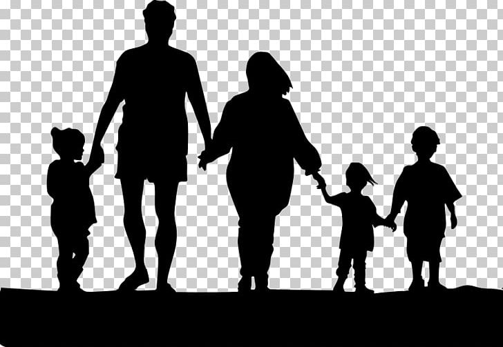 Family Holding Hands Silhouette PNG, Clipart, Black And White, Child, Clip Art, Communication, Computer Wallpaper Free PNG Download