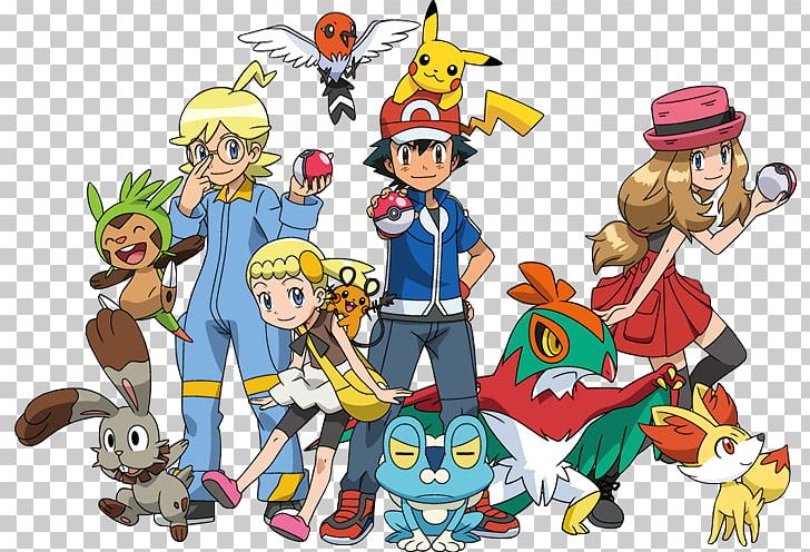 Ash Ketchum Pokémon X And Y Serena Pikachu Clemont PNG, Clipart, Alola, Art, Ash Ketchum, Cartoon, Clemont Free PNG Download