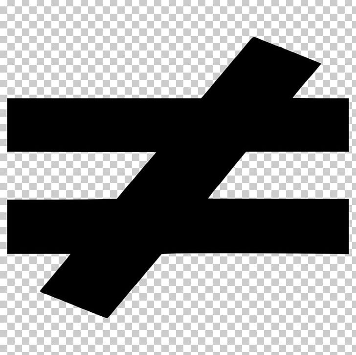 Equals Sign Equality Symbol Mathematical Notation PNG, Clipart, Angle, Black, Black And White, Computer Icons, Definition Free PNG Download