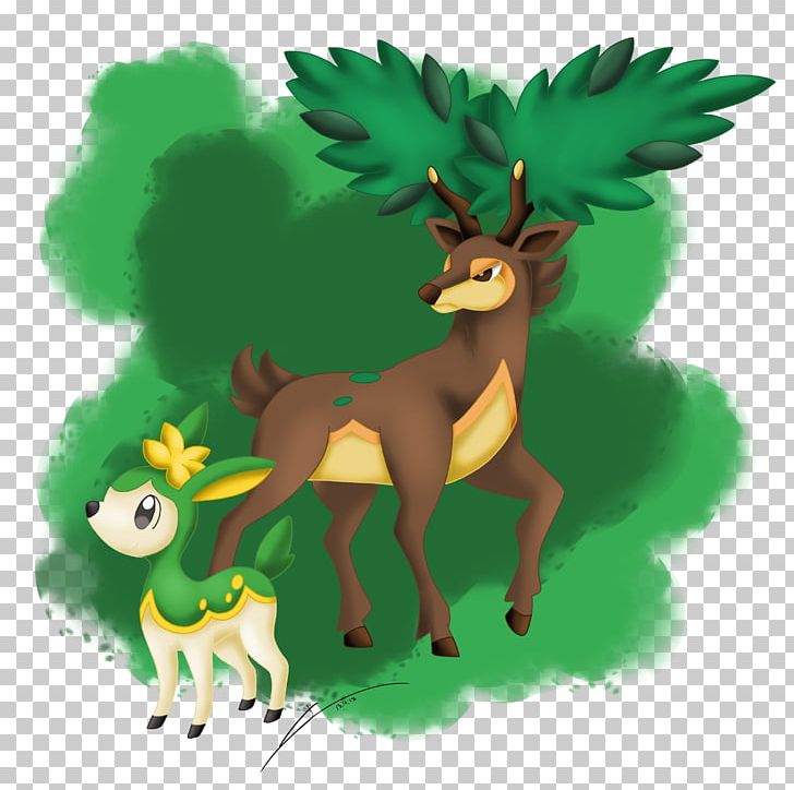 Pokémon X And Y Reindeer Deerling PNG, Clipart, Antler, Art, Carnivoran, Cartoon, Deer Free PNG Download