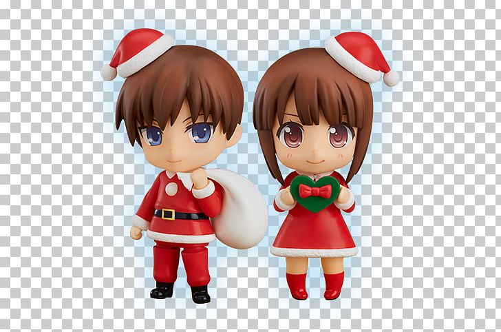 Figurine Nendoroid Model Figure Good Smile Company Christmas PNG, Clipart, Amazoncom, Anime, Aoshima Bunka Kyozai, Brown Hair, Character Free PNG Download