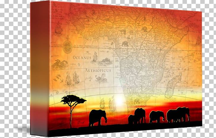 Painting Canvas Print Digital Art Printing PNG, Clipart, African Sunset, Art, Canvas, Canvas Print, Computer Free PNG Download
