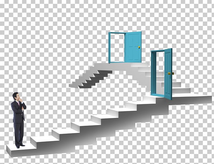 Stairs U53f0u9636 Ladder PNG, Clipart, Angle, Blue, Blue Door, Building, Business Free PNG Download