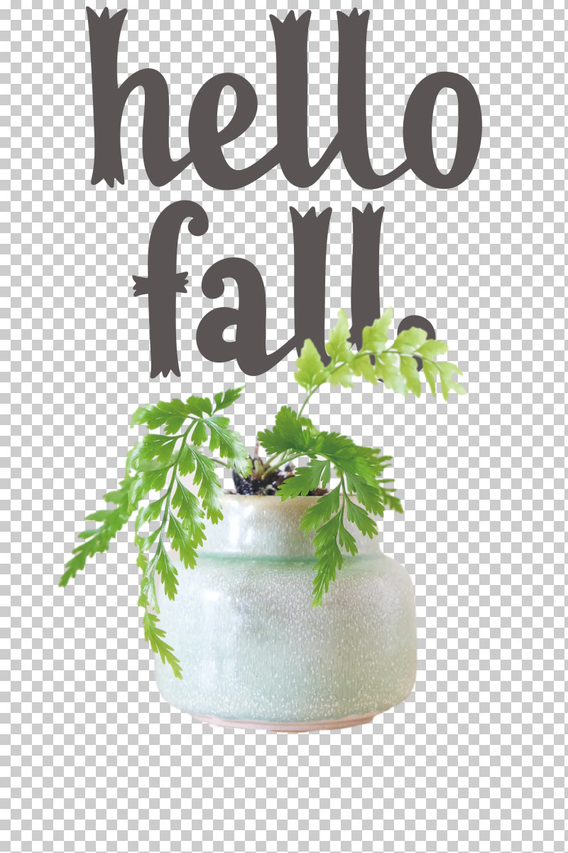 Hello Fall Fall Autumn PNG, Clipart, Autumn, Fall, Flowerpot, Hello Fall, Herb Free PNG Download