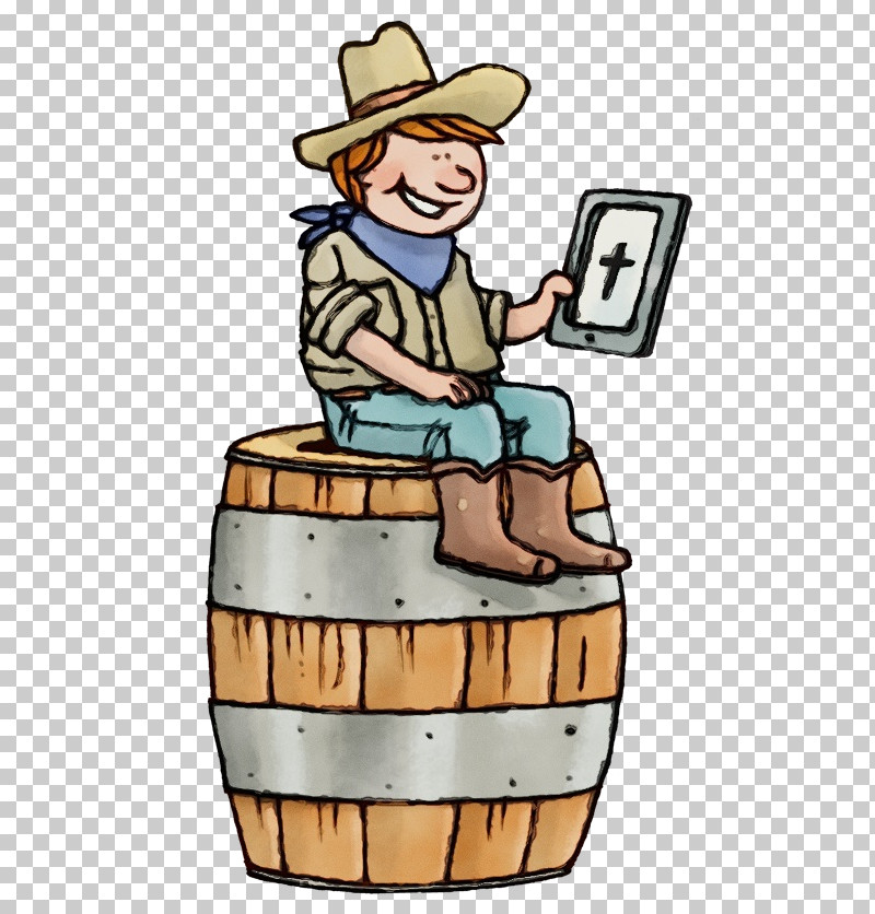 Cartoon Barrel PNG, Clipart, Barrel, Cartoon, Paint, Watercolor, Wet Ink Free PNG Download