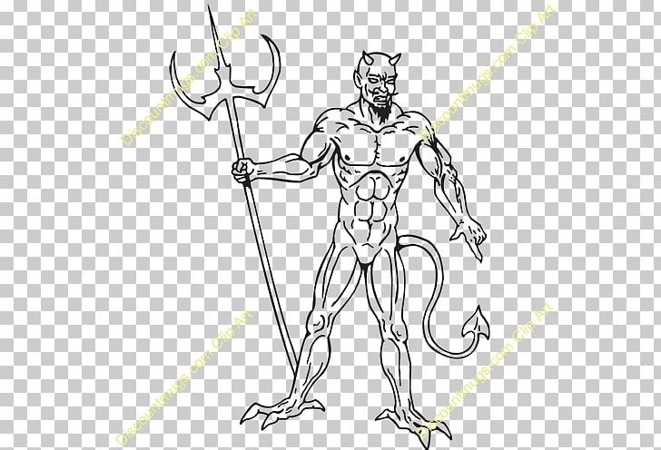 Christmas Devil Line Art PNG, Clipart, Arm, Artwork, Black And White, Blog, Cartoon Free PNG Download