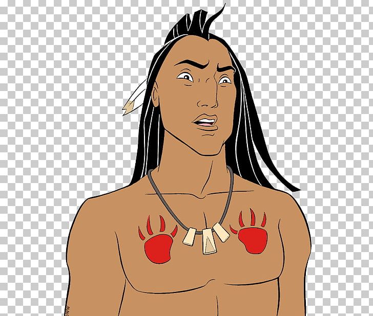 Pocahontas Powhatan Kocoum Nakoma PNG, Clipart, Abdomen, Arm, Art, Brown Hair, Cartoon Free PNG Download