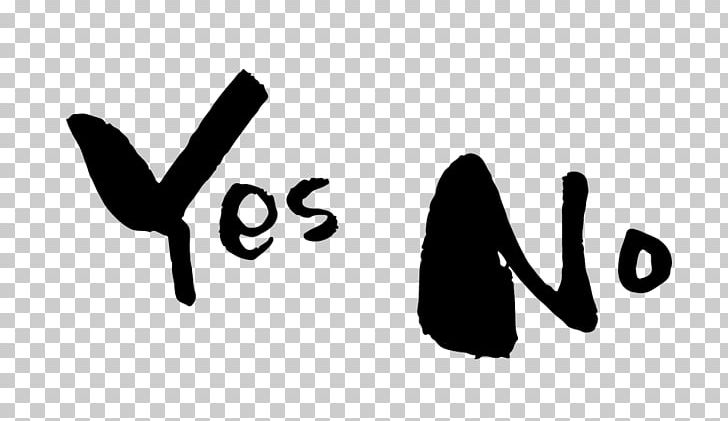 Yes No Maybe Ink Brush Desktop PNG, Clipart, Angle, Black, Black And White, Brand, Calligraphy Free PNG Download