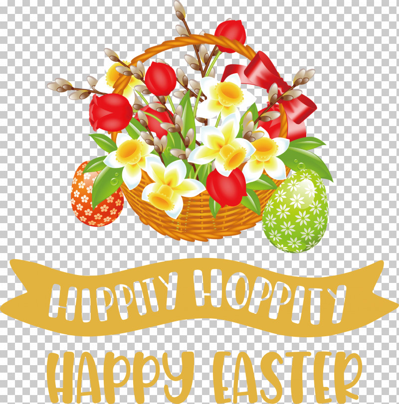 Hippy Hoppity Happy Easter Easter Day PNG, Clipart, Basket, Cut Flowers, Easter Basket, Easter Bunny, Easter Day Free PNG Download