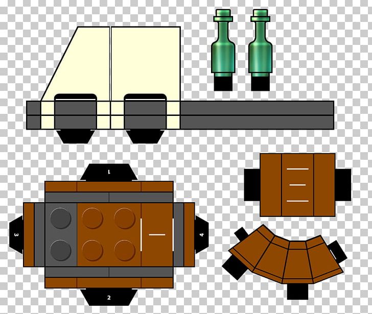 Minecraft Paper model Paper craft, Minecraft, angle, furniture