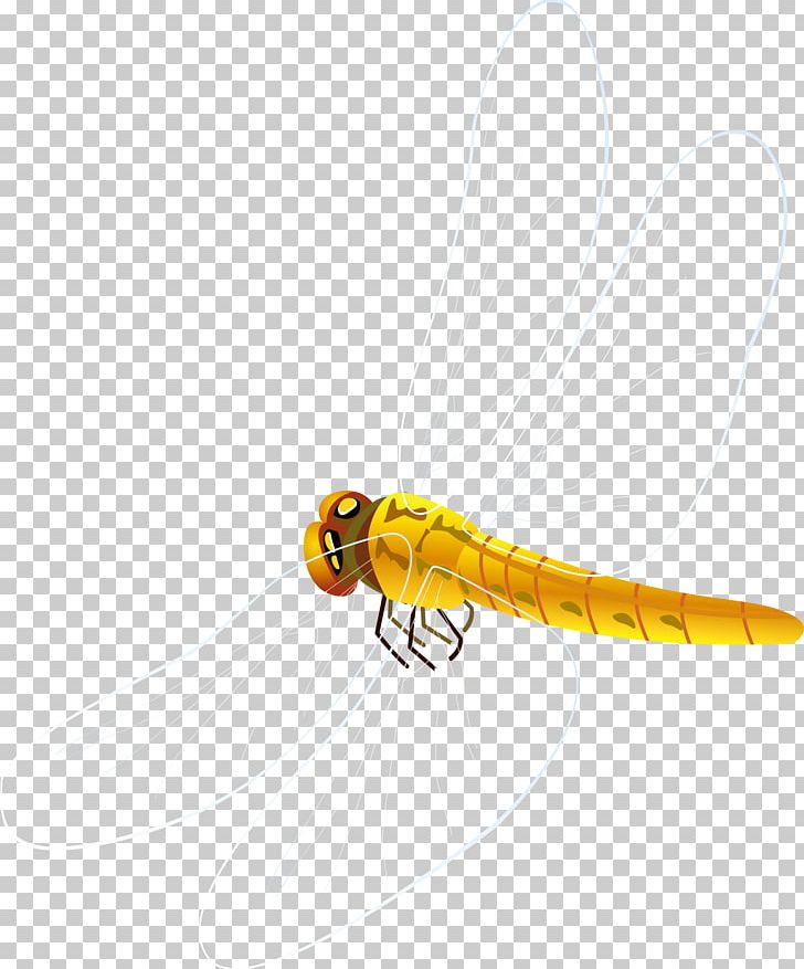 Insect Yellow Pollinator Pest Pattern PNG, Clipart, Dig, Dragonfly, Hand, Hand Painted, Insect Free PNG Download