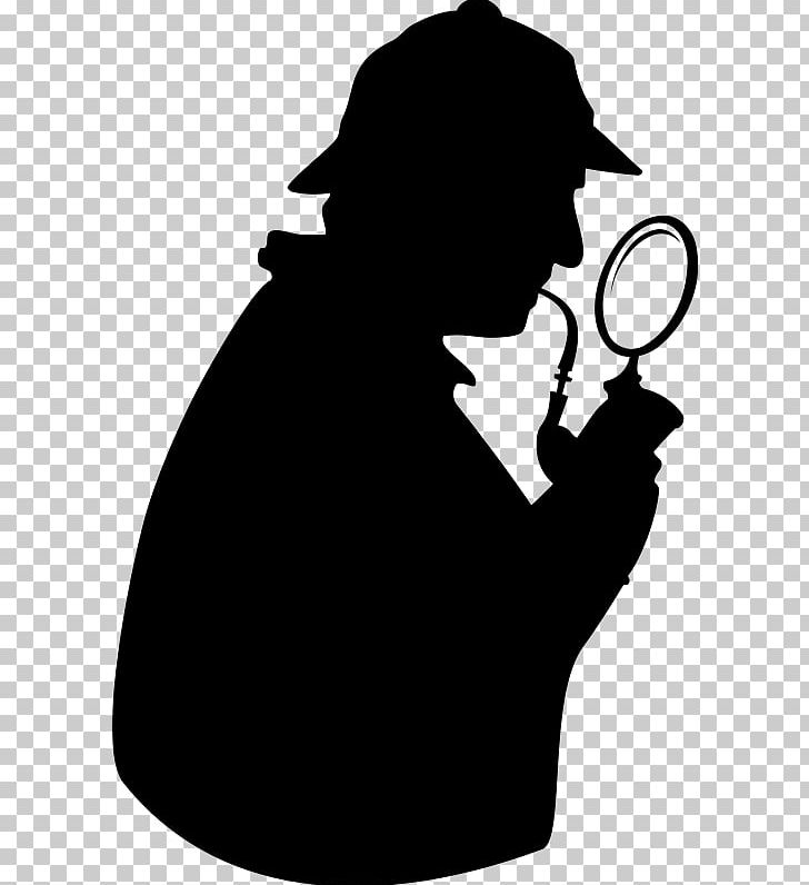 Sherlock Holmes Detective Magnifying Glass PNG, Clipart, Black And White, Computer Icons, Consulting Detective, Crime, Detective Free PNG Download