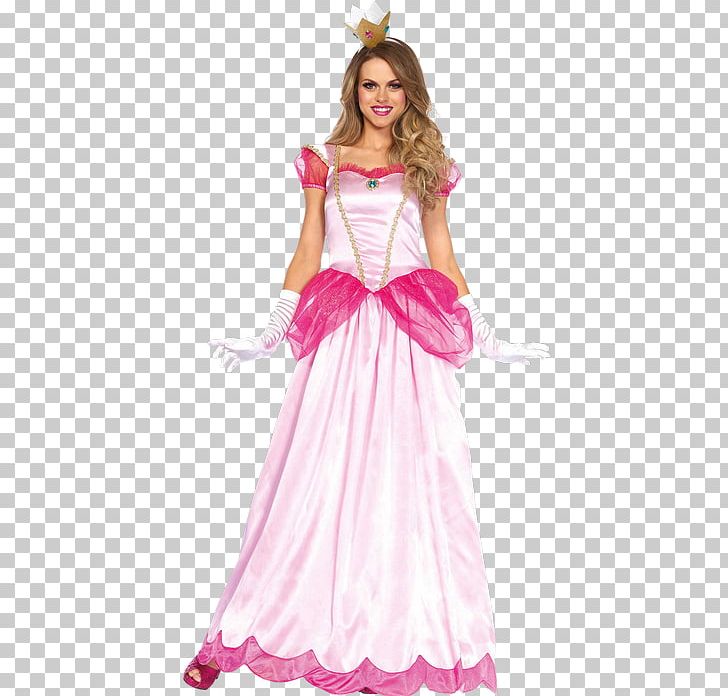 Princess Peach Halloween Costume Dress Clothing PNG, Clipart,  Free PNG Download